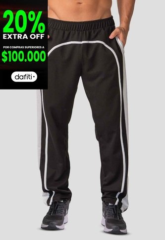 Jogger Hombre Negro Mp 114576 MP