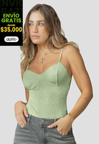 Body Mujer Verde Matcha Mp 110162 MP