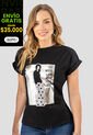 Camiseta Mujer Negro Mp 107537 de MP