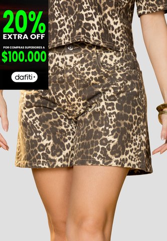 Short Mujer Estampado Mp 114122 MP