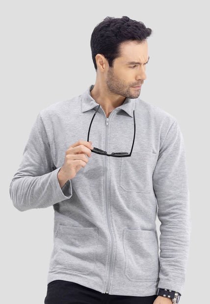 Chaqueta Hombre Gris Mp 16801