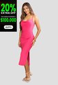 Vestido Largo Mujer Magenta Vivo Mp 114185 de MP