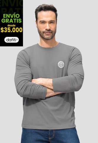 Camibuzo Hombre Gris Claro Mp 110747 MP