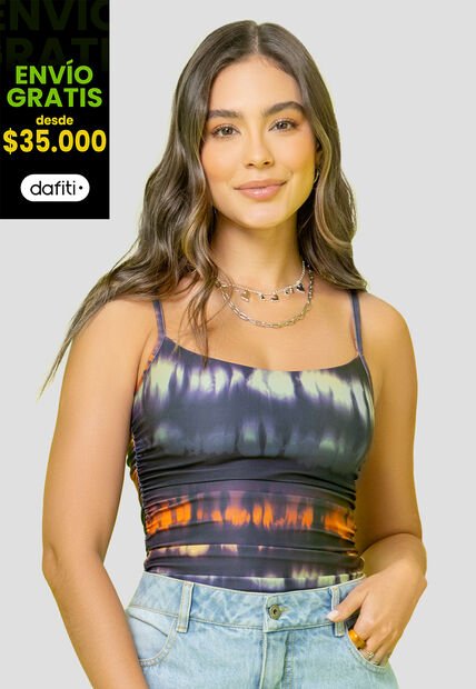 Body Mujer Estampado Mp 108094