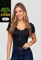 Blusa Mujer Negro Mp 111998 de MP