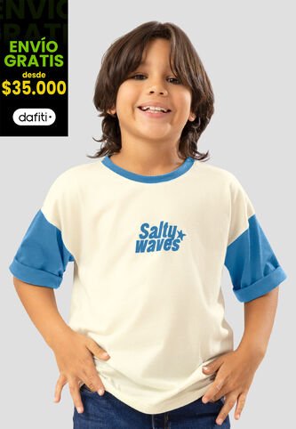 Camiseta Infantil Femenino Bicolor Mp 108193 MP