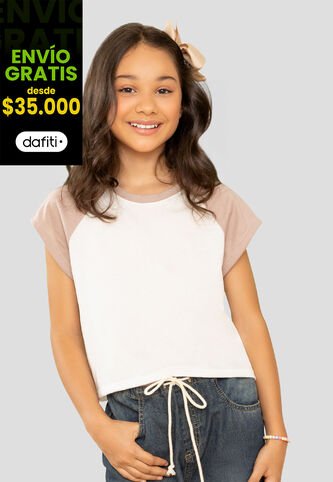 Camiseta Niñas Infantil PX2 Multicolor Mp 107254 MP