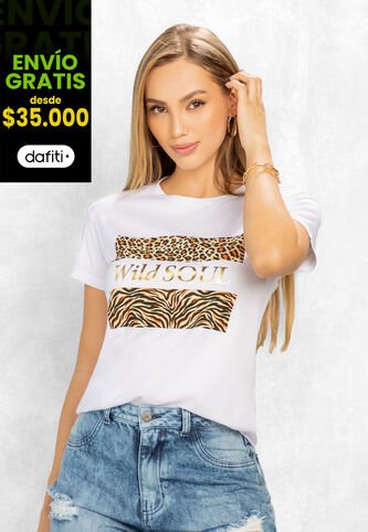 Camiseta Mujer Blanco Mp 106952 MP