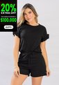 Conjunto Mujer Negro Mp 110194 de MP