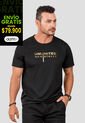 Camiseta Hombre Negro Mp 105402 de MP