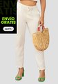 Pantalón Mujer Marfil Mp 1785 de MP