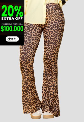 Pantalón Mujer Estampado Mp 114104 MP