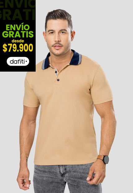 Polo Hombre Caramelo Mp 7098