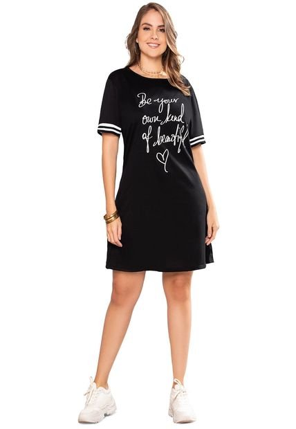 Vestido Corto Para Mujer Bicolor MP