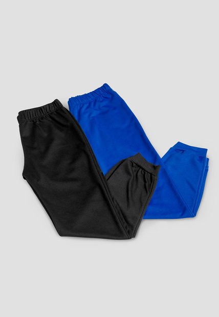 Jogger Paq X2 Infantil Masculino Multicolor Mp 103964