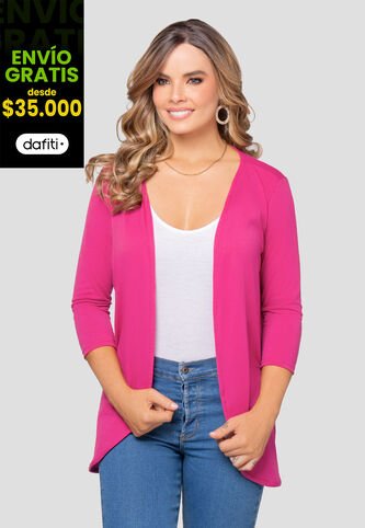 Cardigan Mujer Magenta Vivo Mp 105844 MP