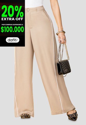 Pantalón Mujer Latte Mp 113829 MP