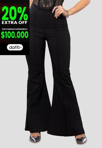 Pantalón Mujer Negro Mp 113840 MP