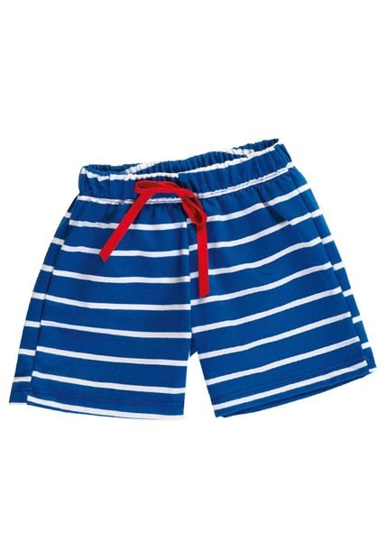 Bermuda Infantil Azul Mp 96009