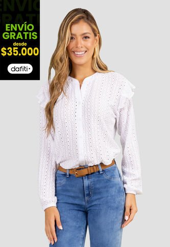 Camisa Mujer Blanco Mp 110535 MP