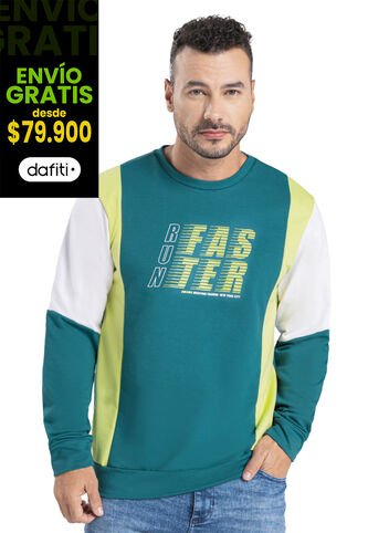Buzo Hombre Verde Mp 101124 MP