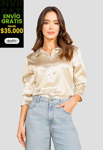 Camisa Mujer Dorado Mp 108299 MP