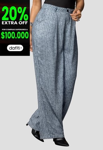 Pantalón Mujer Estampado Mp 113855 MP
