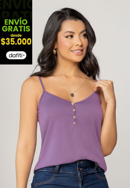 Blusa Mujer Lavanda Mp 4760
