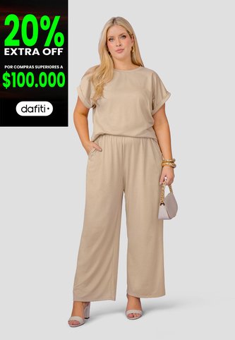 Conjunto Mujer Latte Mp 112239 MP