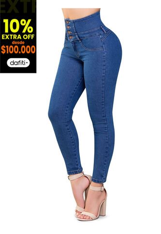 Jean Para Mujer Azul Medio MP MP