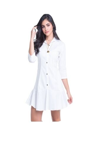 Vestido Para Mujer Blanco MP MP