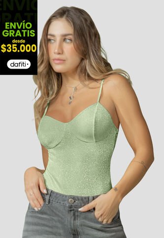 Body Mujer Verde Matcha Mp 110162 MP