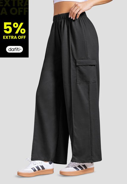 Pantalón Mujer Negro Mp 110669