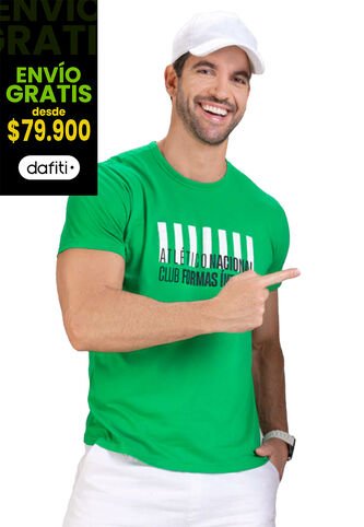 Camiseta Hombre Verde Mp 4439 MP