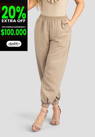 Pantalón Mujer Latte Mp 113939 MP