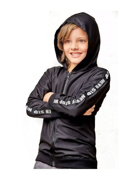 Chaqueta Para Niño Negro MP