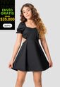 Vestido Infantil Femenino Negro Mp 105341 de MP
