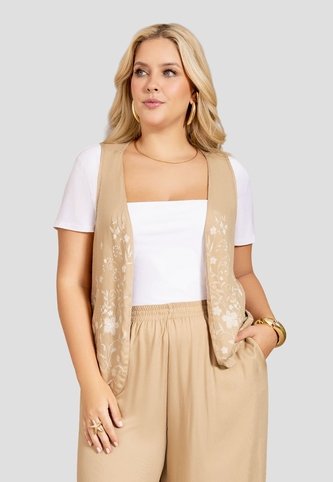 Chaleco Mujer Latte Mp 112257 MP