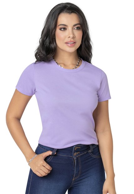 Camiseta Lila MP 82961