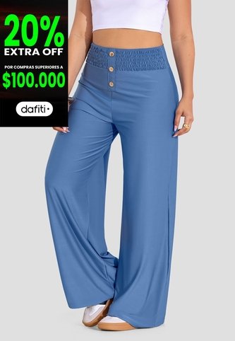 Pantalón Mujer Azul Indigo Mp 3407 MP