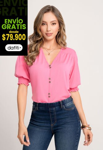 Blusa Mujer Rosa Mp 104454 MP