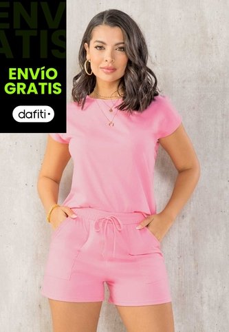 Conjunto Mujer Rosa Mp 102318 MP