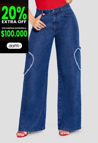 Jean Mujer Azul Mp 113313 MP