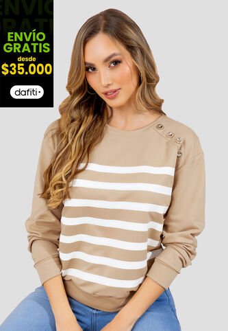 Buzo Mujer Latte Mp 110434 MP