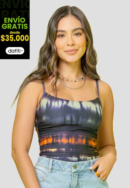 Body Mujer Estampado Mp 108094