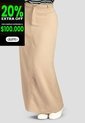 Falda Larga Mujer Latte Mp 113212 de MP