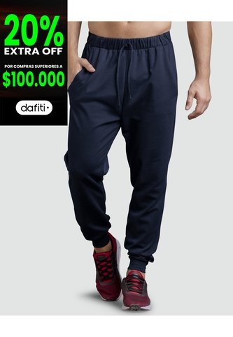 Jogger Hombre Azul Profundo Mp 56976 MP