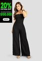 Enterizo Largo Mujer Negro Mp 113322 de MP