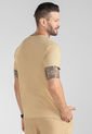 Camiseta Hombre Beige Mp 100495 de MP