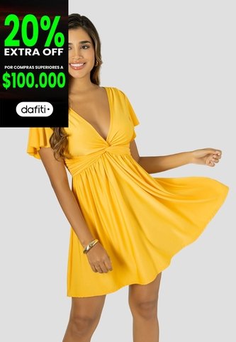 Vestido Corto Mujer Girasol Mp 112688 MP